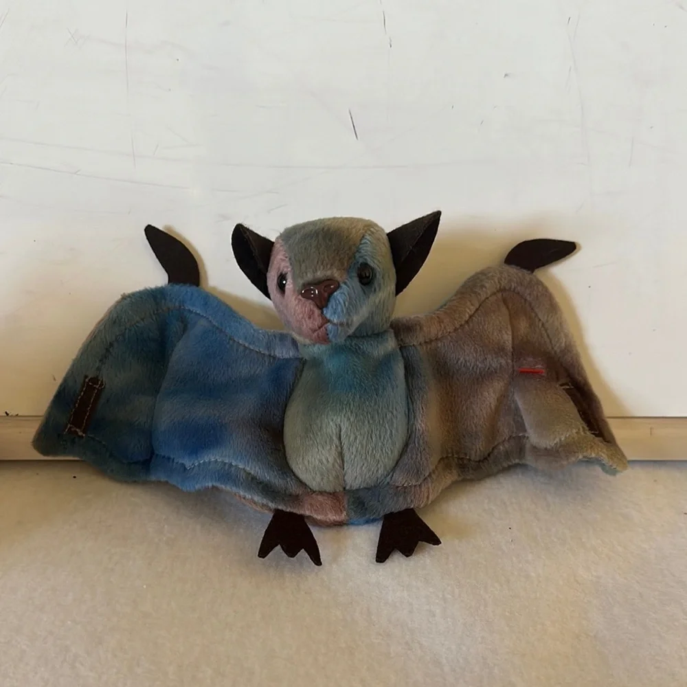 Beanie baby plush toy multicolored
